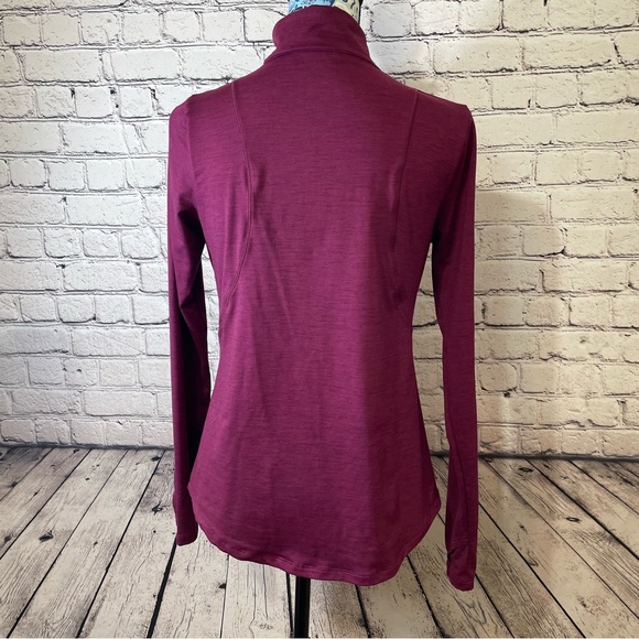 Avia 1/4 Zip Athletic Top  Pink Small - Picture 5 of 10